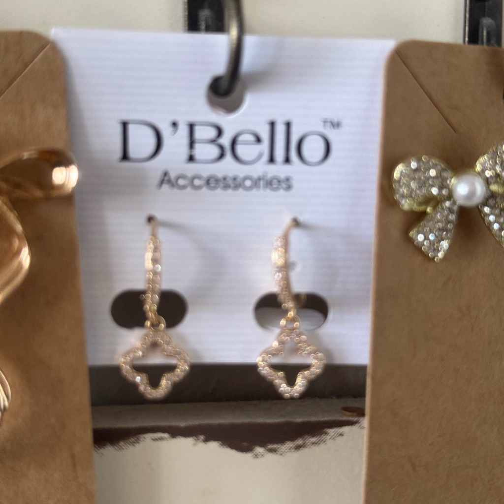 Dbello Gold Earrings 20$